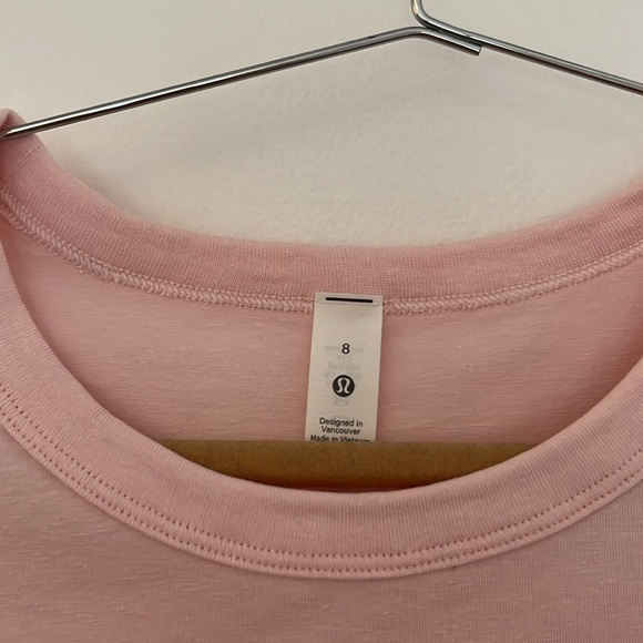 Lululemon Classic Fit Cotton Blend Tee - Picture 2 of 6